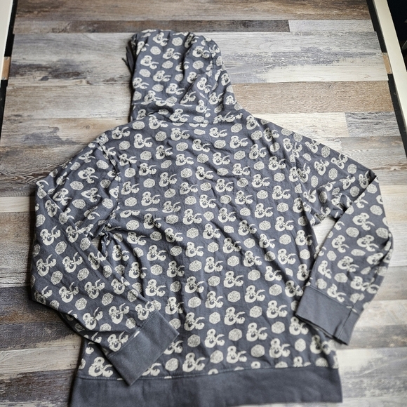 Dungeons & Dragon by Lootwear Hoodie Small Gray - Picture 7 of 11